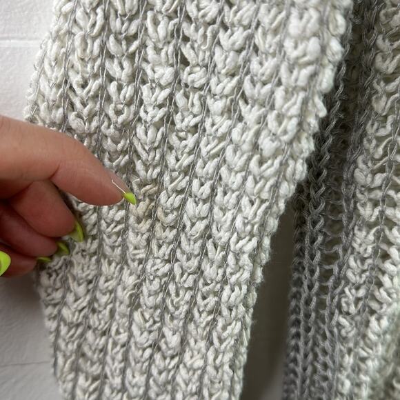 LOU & GREY White Gray‎ Knitted Crew Neck Pullover Sweater Shirt Top Size Small - Picture 11 of 11